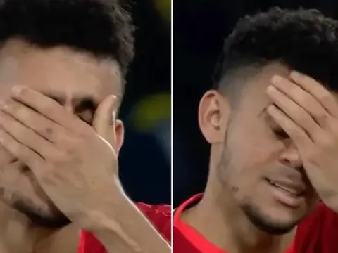 Luis Diaz bật khóc khi Liverpool vào chung kết Cúp C1