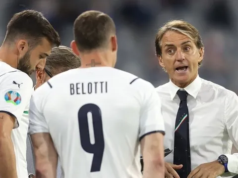 Đả bại Bỉ, HLV Mancini gửi thông điệp đến Tây Ban Nha