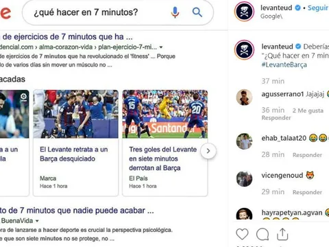 Đại bại 1-3, Barca bị Levante cười nhạo với "nguyên lý 7 phút"