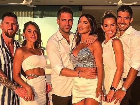 Dàn danh thủ và người đẹp dự sinh nhật Messi