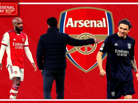 Dâng hiến Lacazette cho kình địch, Arsenal có cơ hội hoàn thành giấc mơ của Arteta