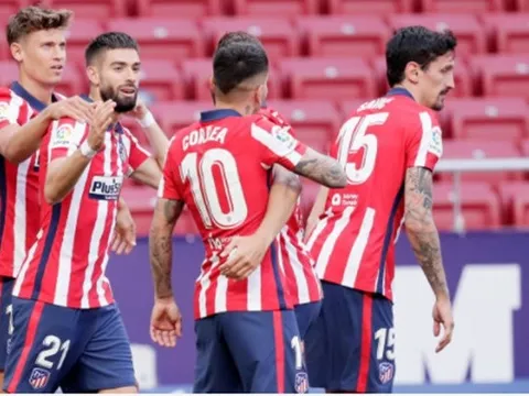 Đánh tennis, Atletico đẩy sức ép về phía Real và Barca