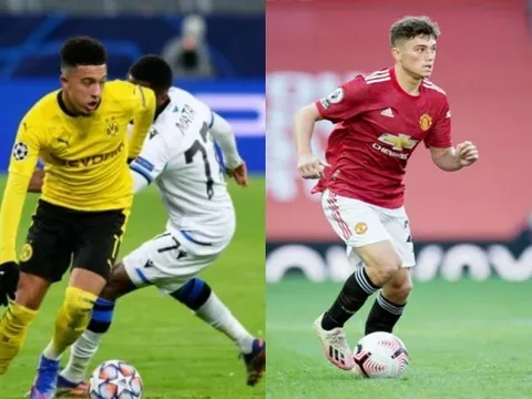 Daniel James giải hạn, Jadon Sancho "gửi thông điệp đanh thép" đến Man Utd