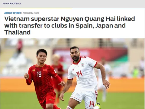 Báo châu Á: Hé lộ CLB Thái Lan đang khát khao săn đón Quang Hải