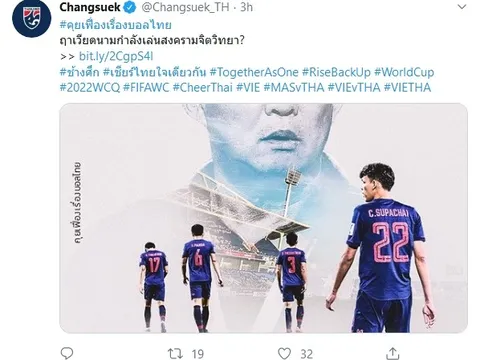 Đấu Việt Nam: Người Thái lại “gây chiến” với thầy trò tướng Park