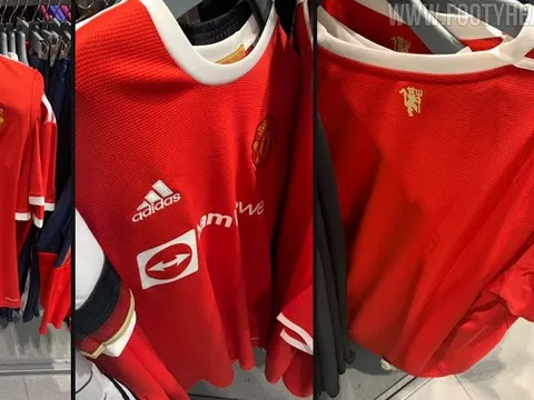 Đây là mẫu áo đấu sân nhà của Man Utd mùa tới?
