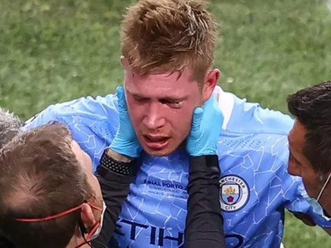 Rõ khả năng De Bruyne dự EURO 2020