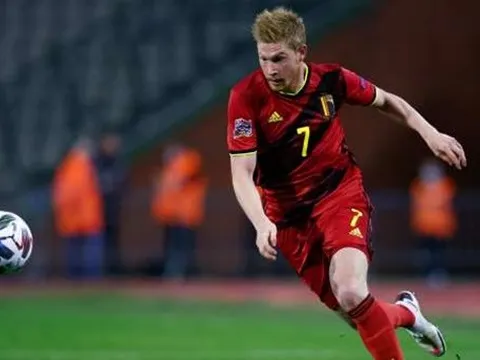 De Bruyne lại tạo nên đường bóng siêu việt trong chiến thắng trước tuyển Anh