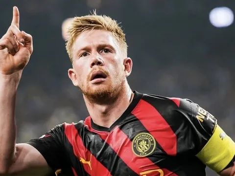 De Bruyne làm thay nhiệm vụ của Haaland