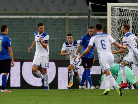 Dzeko ghi bàn, Italia 'chết hụt' trước Bosnia Herzegovina
