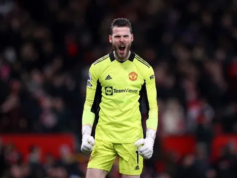 De Gea chỉ thua 1 thủ môn ở châu Âu