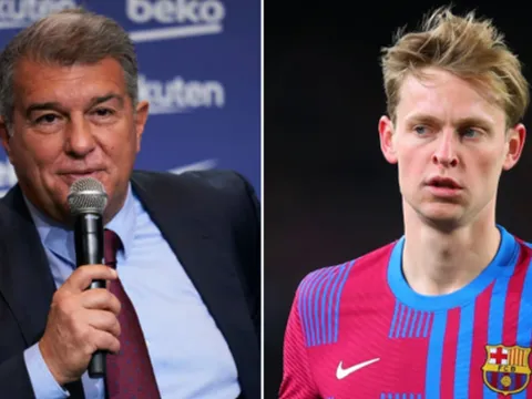 Laporta lên tiếng về thương vụ De Jong - Man Utd