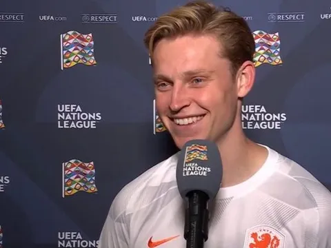 Barca 'khóa miệng' De Jong vụ Man Utd