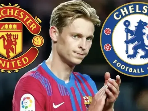 De Jong nhắn Chelsea khiến MU vỡ òa