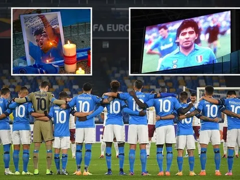 Đêm qua, Diego Maradona đã trở về với Napoli