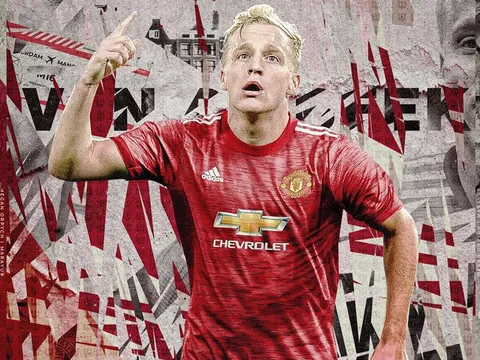 Van de Beek tiết lộ buổi trò chuyện đầu tiên với Solskjaer