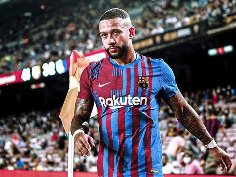 Vị thế đảo ngược của Depay ở Barca