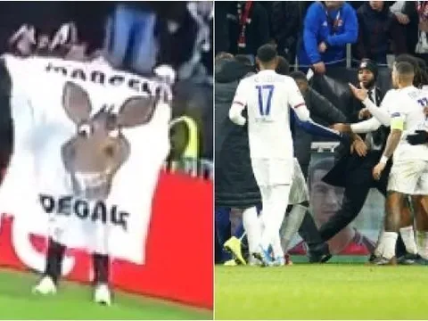 Depay hành động đẳng cấp sau khi ghi bàn quyết định giúp Lyon đi tiếp