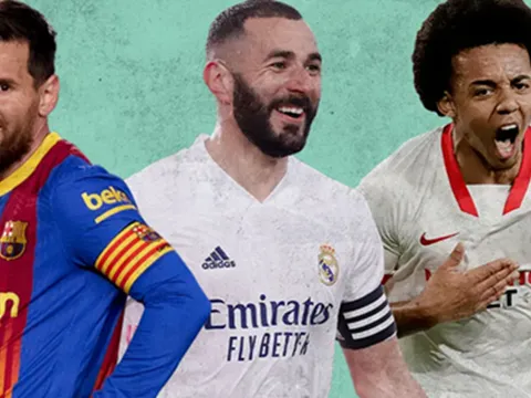 Đội hình hay nhất mùa giải của La Liga: Bộ ba nguyên tử