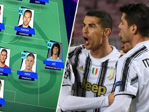 ĐHTB lượt 6 vòng bảng Champions League: Bộ ba nguyên tử N-R-M