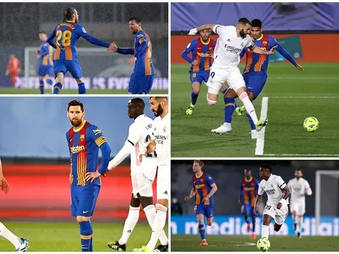 5 điểm nhấn Real 2-1 Barca: Dấu hỏi Messi; Sai lầm chí mạng