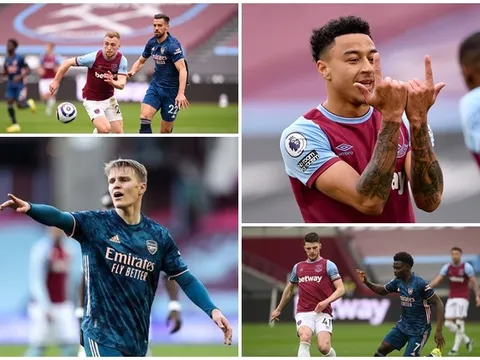 Điểm nhấn West Ham 3-3 Arsenal: Lingard 'nhảy múa' trước Pháo thủ