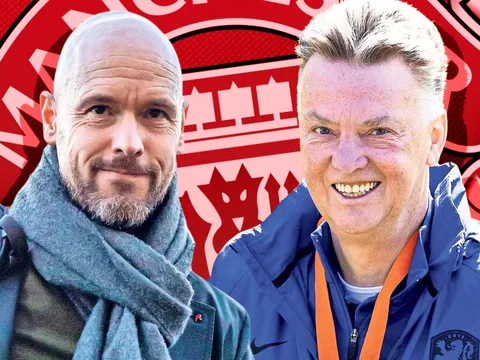 Điều trùng hợp giữa Ten Hag và Van Gaal khi tới OTF