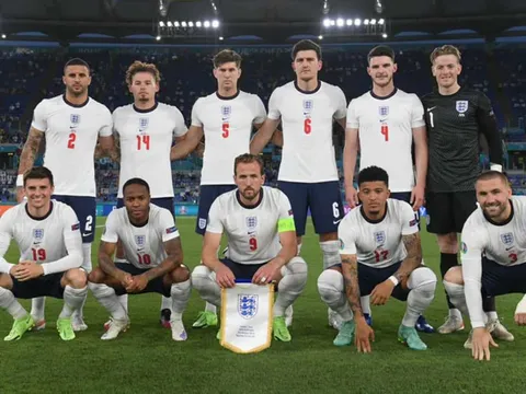 Đội hình Anh đối đầu Ý: Đá tảng Man Utd, bộ ba Man City