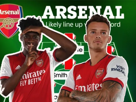 Đội hình Arsenal đấu Brentford: Hai tân binh xuất kích?