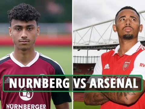 Đội hình Arsenal đấu Nurnberg: Lần đầu cho Gabriel Jesus?