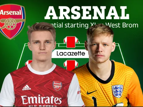 Đội hình Arsenal đấu West Brom: 3 tân binh xuất kích?
