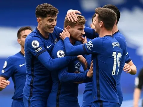 Đội hình Chelsea đấu Palace: Song tấu người Đức lĩnh xướng hàng công?