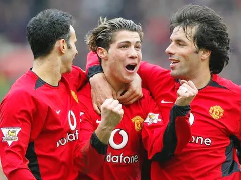 Đội hình đáng khao khát của M.U ngày Ronaldo ra mắt năm 2003