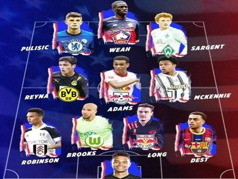 Đội hình "đầy sức sống" của tuyển Mỹ: Pulisic chắc suất, thần đồng Dortmund và tân binh Barca