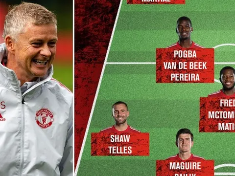 Chiều sâu đội hình tuyệt vời của Man Utd