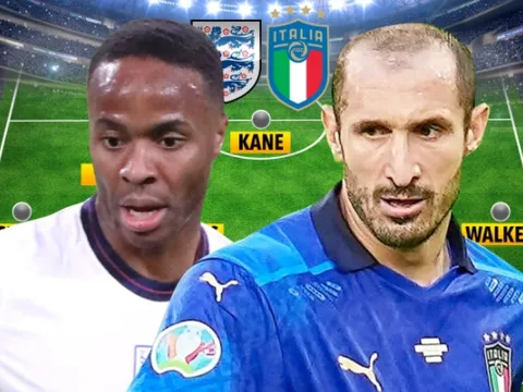 Đội hình kết hợp Anh - Ý: Bộ đôi Man Utd, "siêu người nhện"