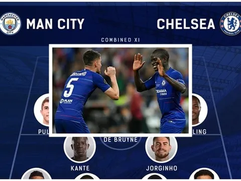 Đội hình kết hợp Man City - Chelsea: Bệ phóng The Blues, hỏa lực Citizens