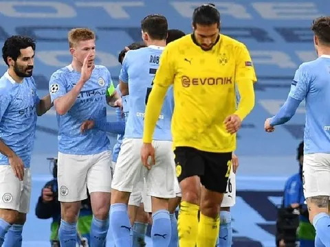Đội hình Man City đấu Dortmund: Bộ ba tiền vệ D.R.G góp mặt?