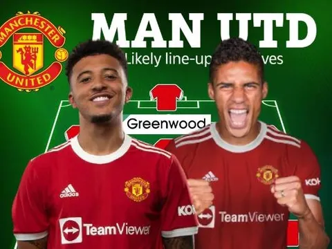 Đội hình Man Utd đấu Wolves: Lần đầu cho Varane, Sancho?