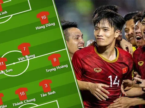 Đội hình ra sân U22 Việt Nam đấu Campuchia: "Thủ thành quốc dân", bộ đôi HAGL