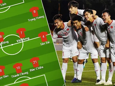 Đội hình ra sân U22 Việt Nam đấu Thái Lan: "Người không phổi", Quái kiệt Viettel