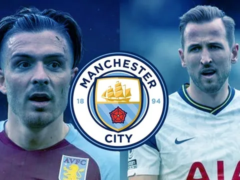 Đội hình siêu mạnh của Man City với Kane và Grealish