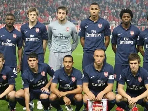 Đội hình trẻ nhất lịch sử Arsenal ở Champions League đang ra sao?