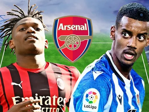 Đội hình trong mơ Arsenal mùa tới: Isak thay Lacazette