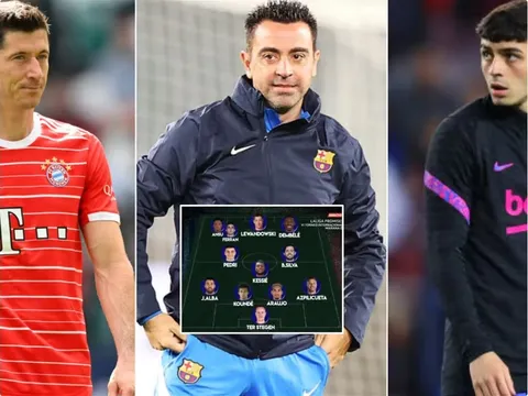 Đội hình "trong mơ" của Barca 2022/23 với 5 tân binh