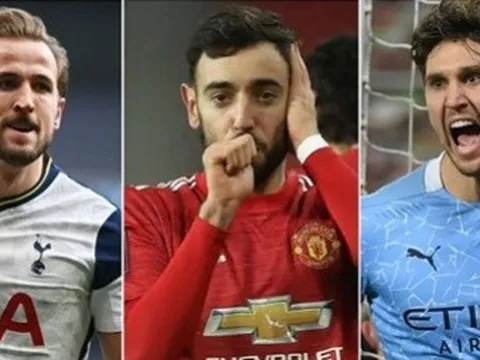 Đội hình xuất sắc nhất Premier League: Quá nửa Man City, song sát gánh team M.U góp mặt