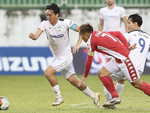 Dội mưa gôn vào lưới CLB TP.HCM, HAGL thoát khỏi nỗi ám ảnh trụ hạng