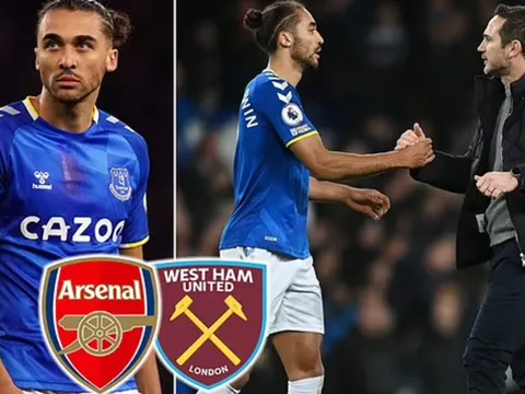 Đối tác sẵn sàng bán, Arsenal và West Ham tranh đua tuyển thủ Anh