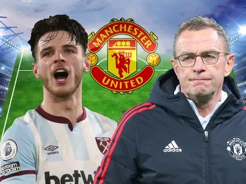 Có Rice và trảm Fred, đội hình Man Utd thay đổi thế nào?