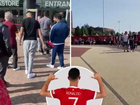 Động thái của CĐV Man Utd cho thấy Ronaldo đã thực sự trở về nhà